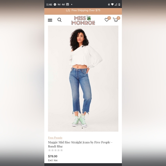 We The Free mid rise Maggie jeans - Picture 1 of 5